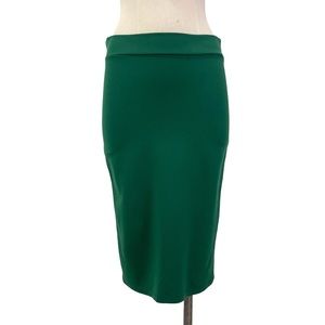 Urban Coco- Green Midi Skirt Size Large.